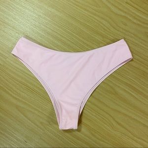Pink bikini bottoms